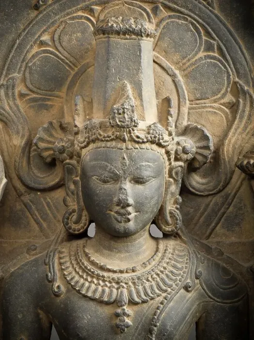 Framed Print : The Hindu God Vishnu in his Emanation as Narayana (image 11 of 12), c.1000. Creator: Unknown Framed Print : The Hindu God Vishnu in his Emanation as Narayana (image 11 of 12), c.1000. Creator: Unknown