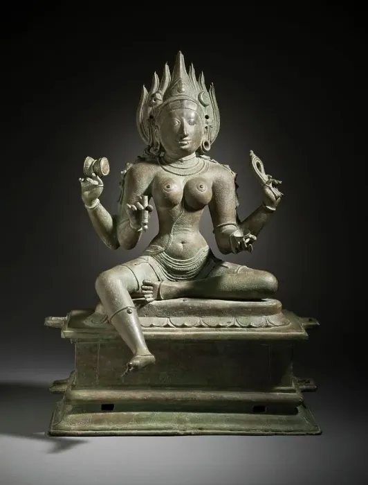 Framed Print : The Hindu Goddess Kali, 11th century. Creator: Unknown