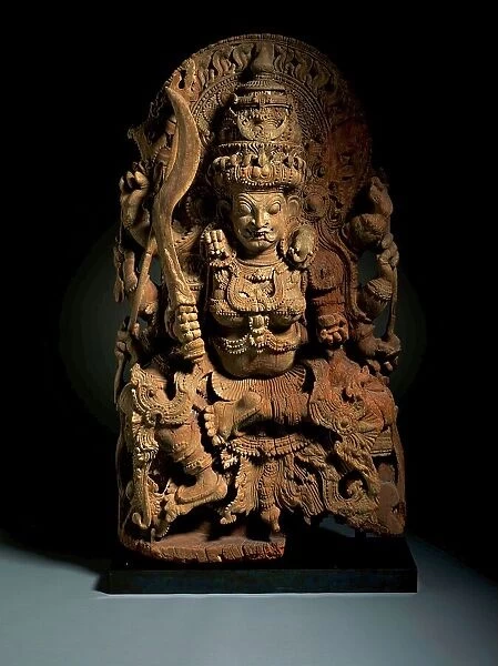 The Hindu Goddess Kali, c.17th century. Creator: Unknown