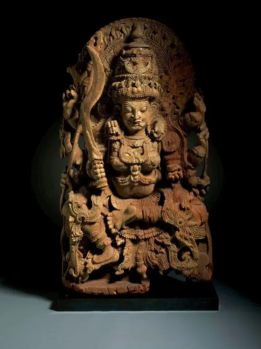 Framed Print : The Hindu Goddess Kali, c.17th century. Creator: Unknown Framed Print : The Hindu Goddess Kali, c.17th century. Creator: Unknown