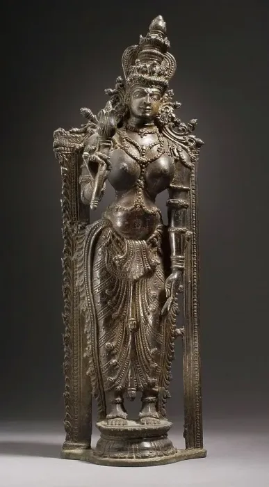 Framed Print : The Hindu Goddess Shri Lakshmi, 16th century. Creator: Unknown Framed Print : The Hindu Goddess Shri Lakshmi, 16th century. Creator: Unknown
