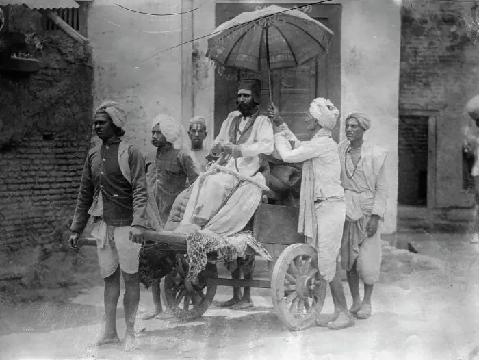Framed Print : Hindu Priest - India, between c1910 and c1915. Creator: Bain News Service Framed Print : Hindu Priest - India, between c1910 and c1915. Creator: Bain News Service