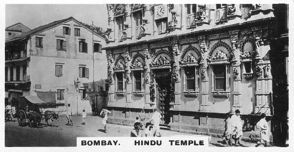 Hindu Temple, Bombay, India, c1925