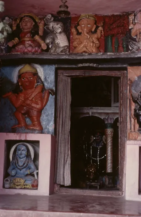 Framed Print : Hindu temple, Dharamsala, India, 1988. Creator: Amanda Waite Framed Print : Hindu temple, Dharamsala, India, 1988. Creator: Amanda Waite