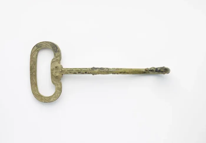 Framed Print : Hinged garment hook with dragon, Late Eastern Zhou dynasty, 5th-4th century BCE Framed Print : Hinged garment hook with dragon, Late Eastern Zhou dynasty, 5th-4th century BCE