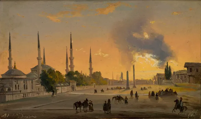 Framed Print : The Hippodrome of Constantinople, 1843 Framed Print : The Hippodrome of Constantinople, 1843