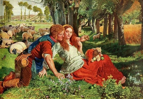 The Hireling Shepherd, 1851, (1948). Creator: William Holman Hunt