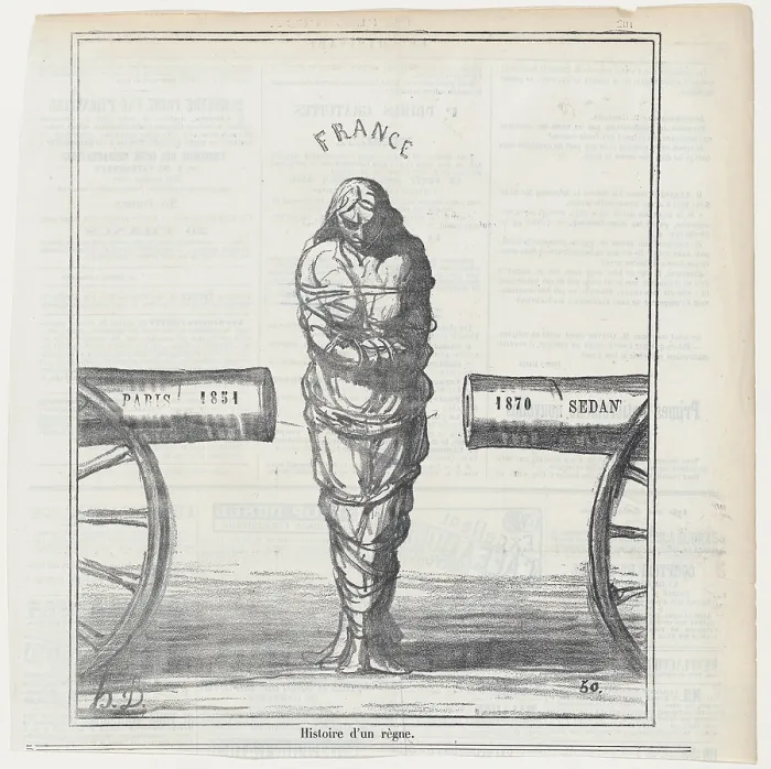 Framed Print : Histoire d'un regne, 1870. Creator: Honore Daumier. Histoire d'un regne, 1870. Creator: Honore Daumier Framed Print : Histoire d'un regne, 1870. Creator: Honore Daumier. Histoire d'un regne, 1870. Creator: Honore Daumier