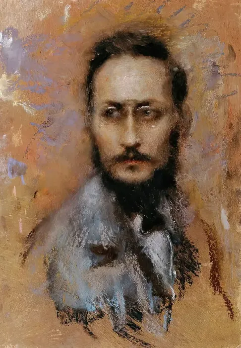 Framed Print : The historian Ludo Moritz Hartmann, c1900. Creator: Arturo Rietti Framed Print : The historian Ludo Moritz Hartmann, c1900. Creator: Arturo Rietti