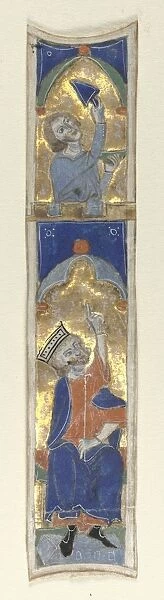 Historiated Initial (I) Excised from a Bible, 1200s. Creator: Unknown
