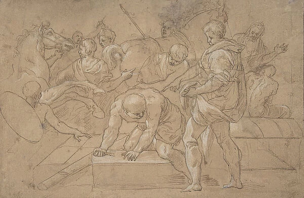 Historical Scene (Composition Study for Chapelle de Guise), 16th century