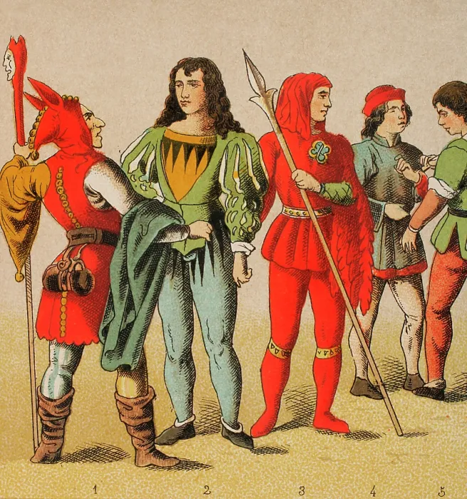 Framed Print : History of Germany, Middle Ages, 1450-1500, (1881). Creator: Unknown Framed Print : History of Germany, Middle Ages, 1450-1500, (1881). Creator: Unknown