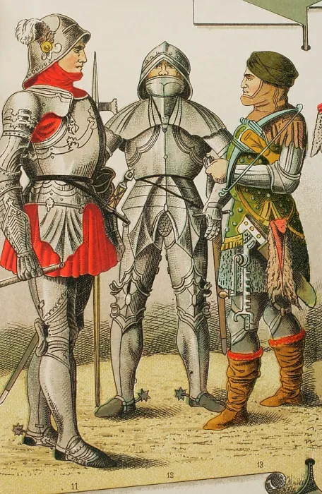 Framed Print : History of Germany, Middle Ages, 1450-1500, (1881). Creator: Unknown Framed Print : History of Germany, Middle Ages, 1450-1500, (1881). Creator: Unknown