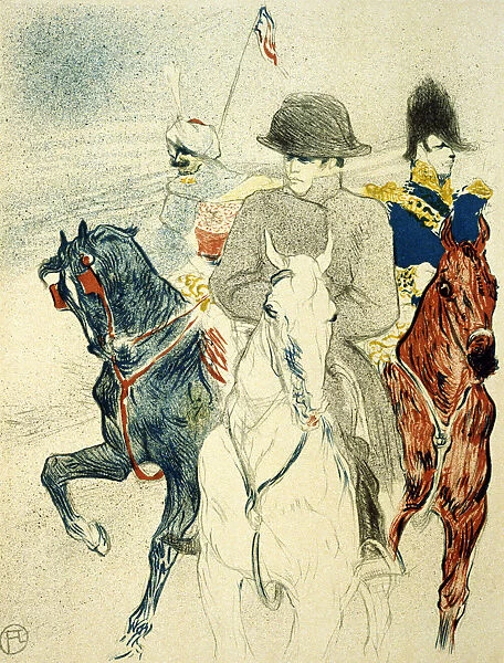 The History of Napoleon I (rejected design of a poster to the book), 1895. Artist: Henri de Toulouse-Lautrec