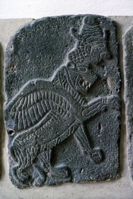 Framed Print : Hittie relief, Tel Halaf, 6100 BC - 5100 BC Framed Print : Hittie relief, Tel Halaf, 6100 BC - 5100 BC