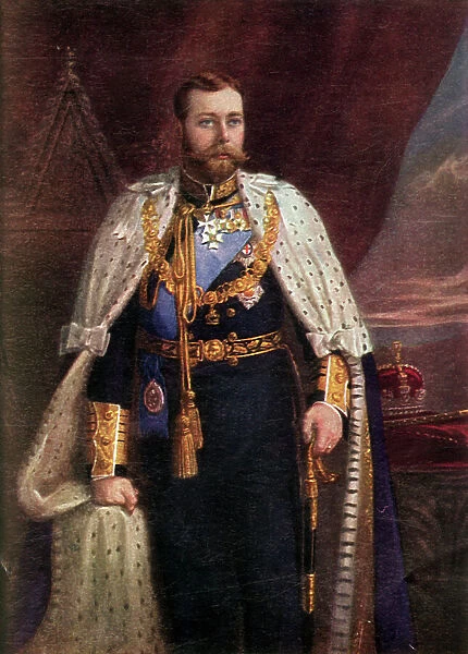 H.M. King George V, c1911. Creator: Unknown