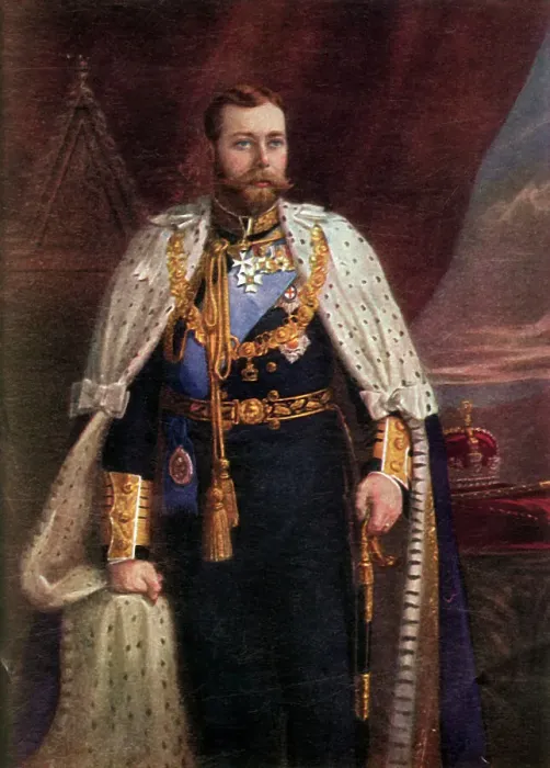 Framed Print : H.M. King George V, c1911. Creator: Unknown