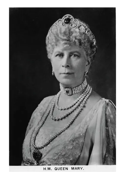 Framed Print : HM Queen Mary (1867-1953), 1937
