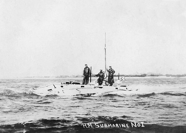 HM Submarine No1, c1908