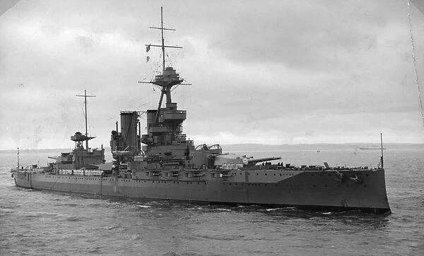 HMS Iron Duke, British battleship, c1936-c1937