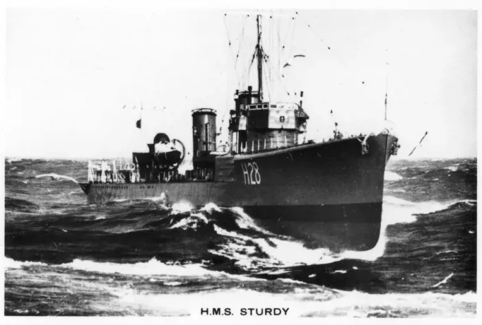 Framed Print : HMS Sturdy,s class destroyer, 1937 Framed Print : HMS Sturdy,s class destroyer, 1937