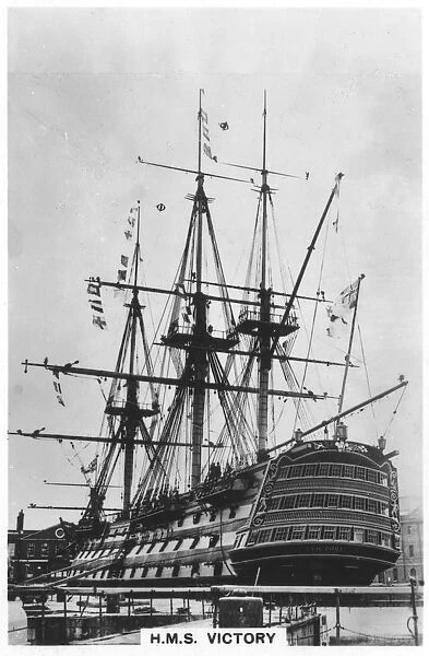 HMS Victory, Portsmouth, Hampshire, 1936