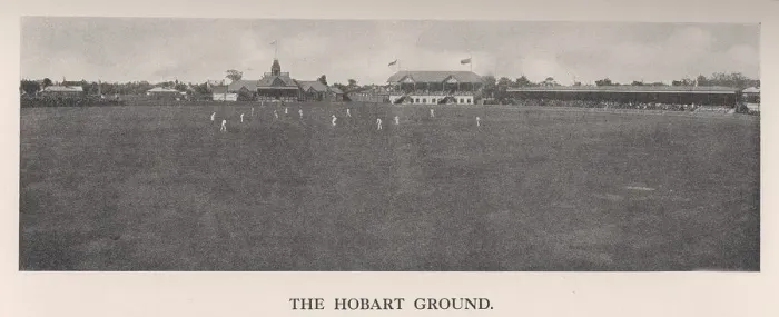 Framed Print : The Hobart Cricket Ground, Tasmania, Australia, 1912. Artist: The Sydney Daily Telegraph Framed Print : The Hobart Cricket Ground, Tasmania, Australia, 1912. Artist: The Sydney Daily Telegraph