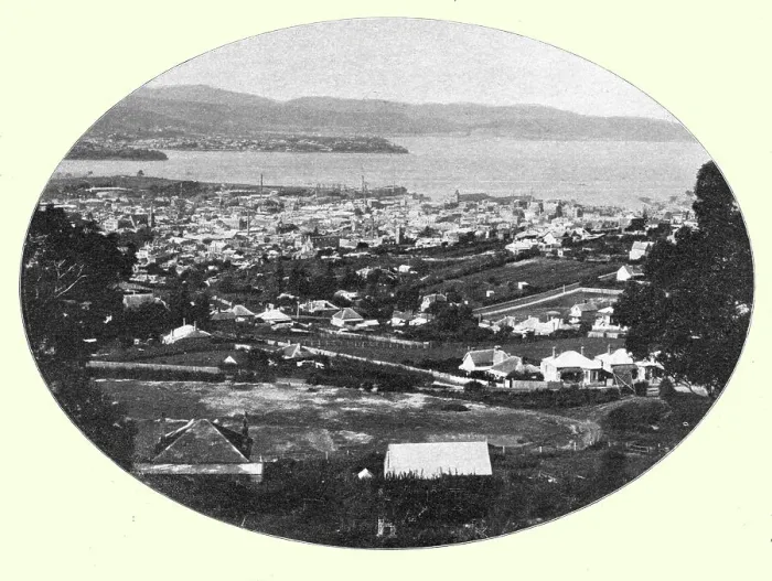 Framed Print : Hobart; Les Terres Du Pacifique, 1914. Creator: Unknown Framed Print : Hobart; Les Terres Du Pacifique, 1914. Creator: Unknown