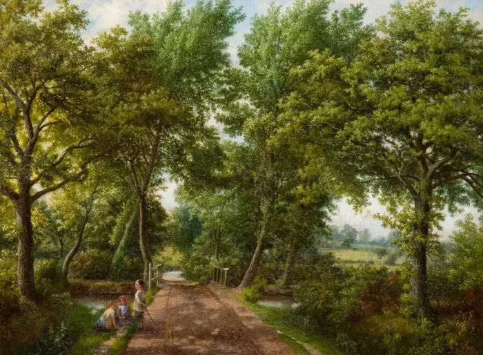 Framed Print : Hobb Moor Road Ford, Birmingham, 1870s. Creator: J. Jolly Framed Print : Hobb Moor Road Ford, Birmingham, 1870s. Creator: J. Jolly