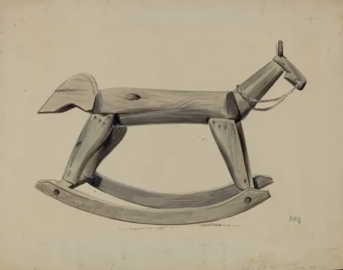 Framed Print : Hobby Toy, c. 1936. Creator: Raoul Du Bois Framed Print : Hobby Toy, c. 1936. Creator: Raoul Du Bois