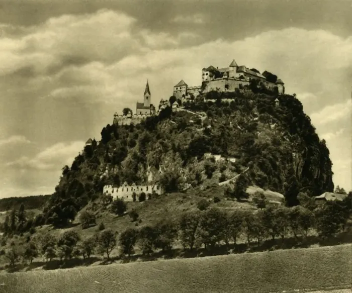Framed Print : Hochosterwitz Castle, Carinthia, Austria, c1935. Creator: Unknown Framed Print : Hochosterwitz Castle, Carinthia, Austria, c1935. Creator: Unknown