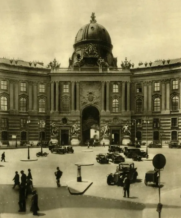 Framed Print : The Hofburg, Vienna, Austria, c1935. Creator: Unknown Framed Print : The Hofburg, Vienna, Austria, c1935. Creator: Unknown