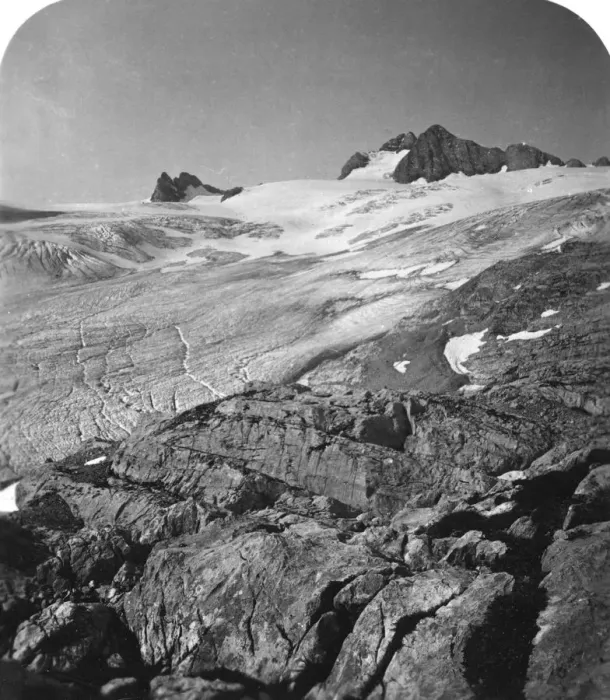 Framed Print : Hoher Dachstein, Salzkammergut, Austria, c1900s. Artist: Wurthle & Sons Framed Print : Hoher Dachstein, Salzkammergut, Austria, c1900s. Artist: Wurthle & Sons