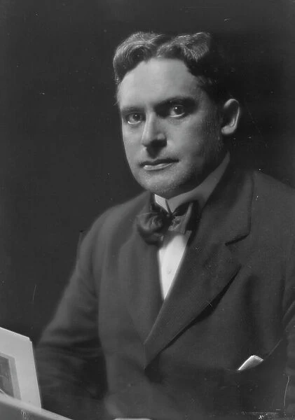 Hohner, Edward, Mr. portrait photograph, 1916. Creator: Arnold Genthe