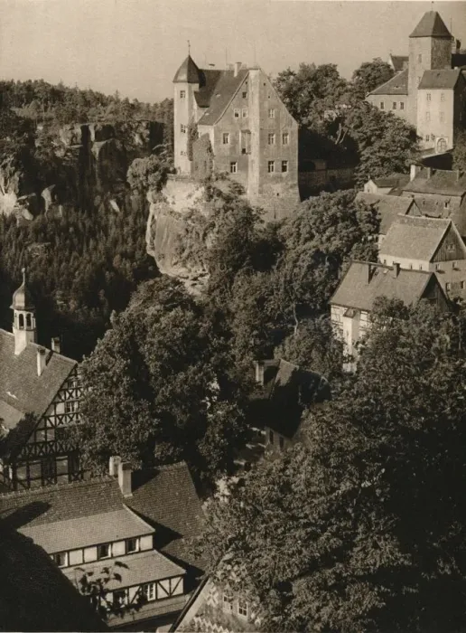 Framed Print : Hohnstein (Sachsiche Schweiz), 1931. Artist: Kurt Hielscher Framed Print : Hohnstein (Sachsiche Schweiz), 1931. Artist: Kurt Hielscher