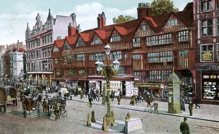 Framed Print : Holborn, London, 1910 Framed Print : Holborn, London, 1910