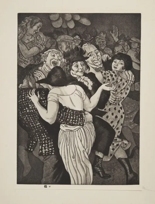 Framed Print : Some Holiday, pub. 1925. Creator: Laura Knight (1877 - 1970) Framed Print : Some Holiday, pub. 1925. Creator: Laura Knight (1877 - 1970)