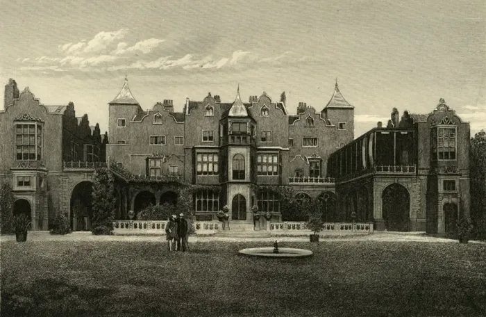 Framed Print : Holland House, Kensington, c1876. Creator: Unknown Framed Print : Holland House, Kensington, c1876. Creator: Unknown