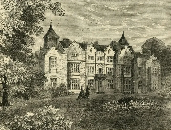Framed Print : Holland House, from the North, c1876. Creator: Unknown Framed Print : Holland House, from the North, c1876. Creator: Unknown