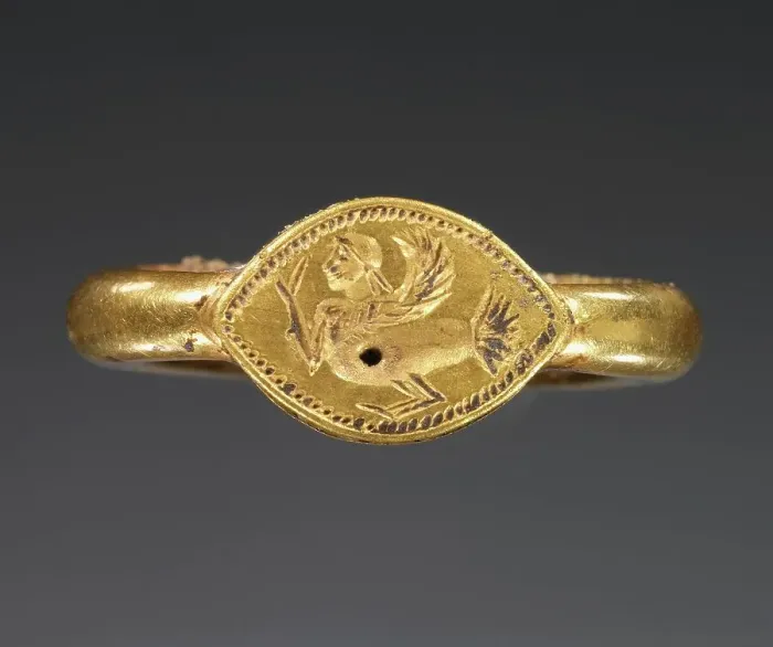 Framed Print : Hollow Ring, about 500 BC. Creator: Unknown Framed Print : Hollow Ring, about 500 BC. Creator: Unknown