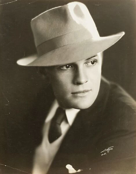 Hollywood Portrait, 1920s. Creator: Edward Sheriff Curtis