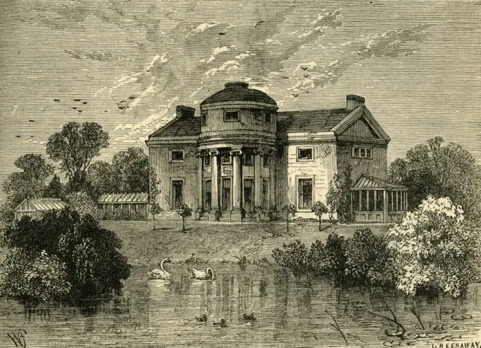 Framed Print : The Holme, Regents Park, c1876. Creator: Unknown Framed Print : The Holme, Regents Park, c1876. Creator: Unknown