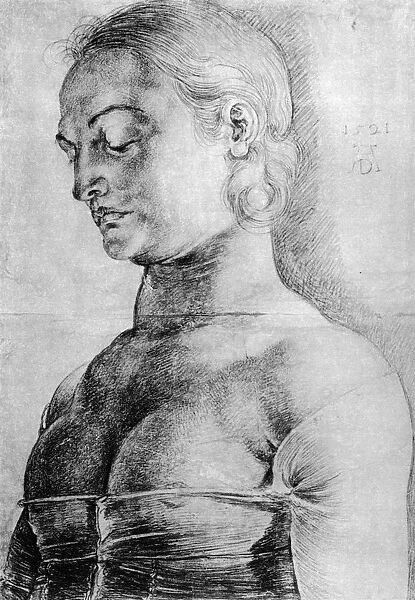 Holy Apollonia, 1521, (1936). Artist: Albrecht Durer