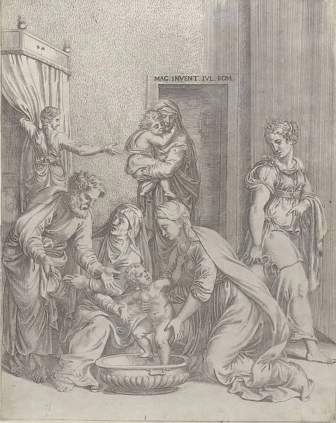 The Holy Family, 1535-73. 1535-73. Creator: Battista del Moro
