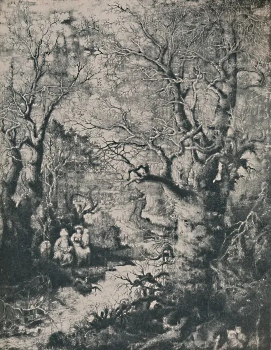 Framed Print : The Holy Family, 1855, (1946). Artist: Rodolphe Bresdin Framed Print : The Holy Family, 1855, (1946). Artist: Rodolphe Bresdin