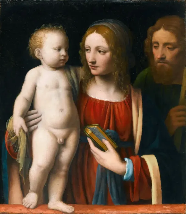 Framed Print : The Holy Family, ca 1510-1515 Framed Print : The Holy Family, ca 1510-1515