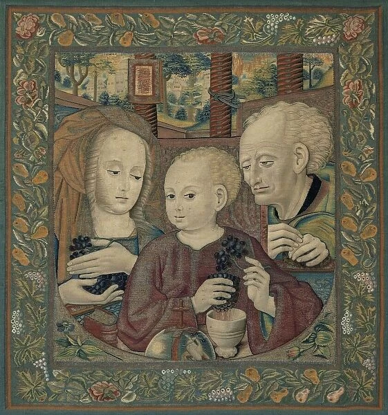 The Holy Family with the Infant Christ Pressing the Wine of the Eucharist, 1485  /  1525