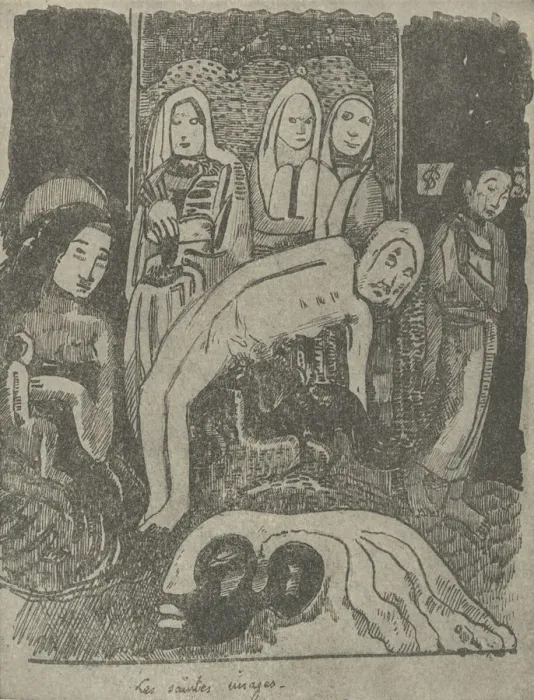 Framed Print : The Holy Images, 1936. Artist: Paul Gauguin Framed Print : The Holy Images, 1936. Artist: Paul Gauguin