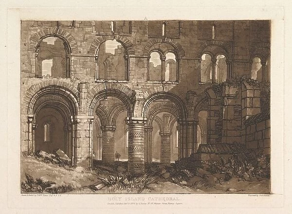 Holy Island Cathedral (Liber Studiorum, part III, plate 11), February 20, 1808