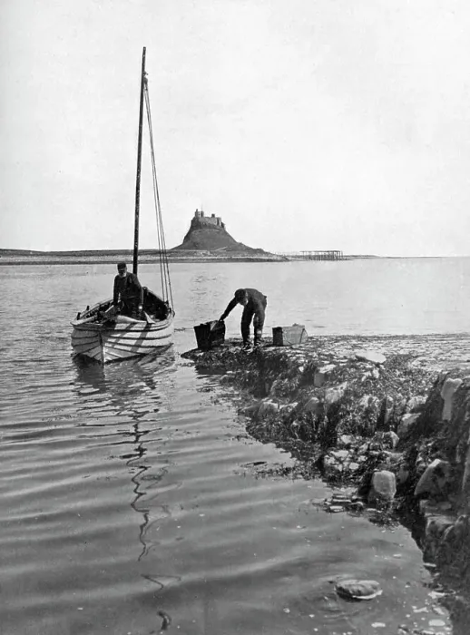 Framed Print : Holy Island, Northumberland, 1924-1926. Artist: Alfred Hind Robinson